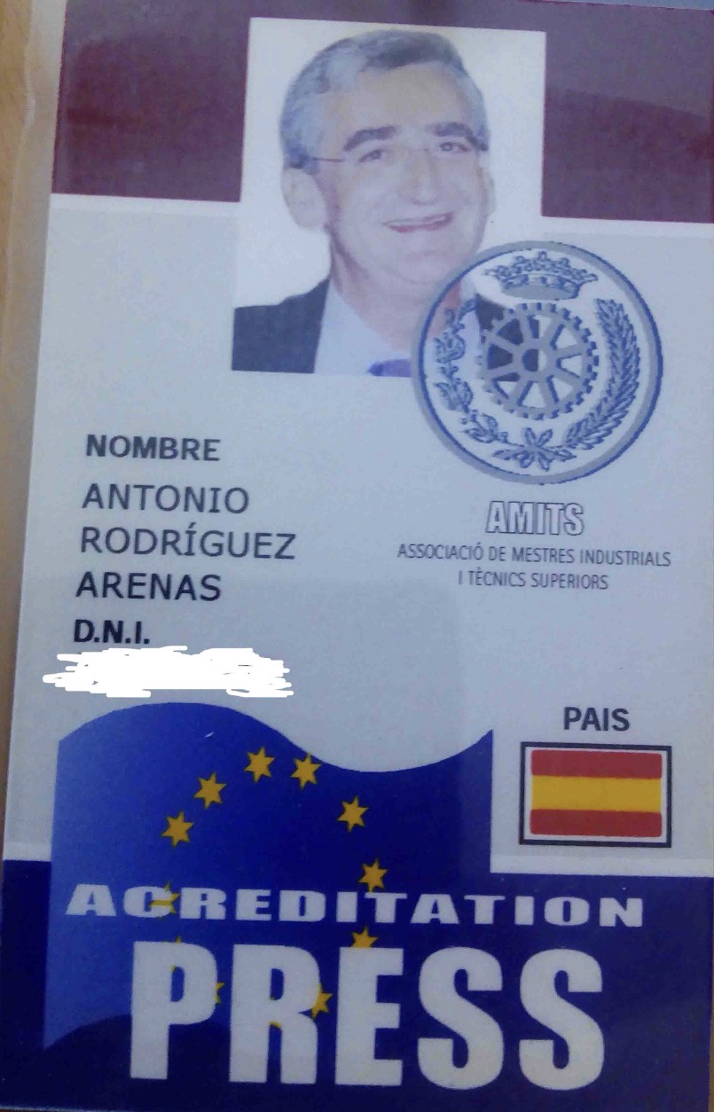 Acreditación de prensa de AMITS