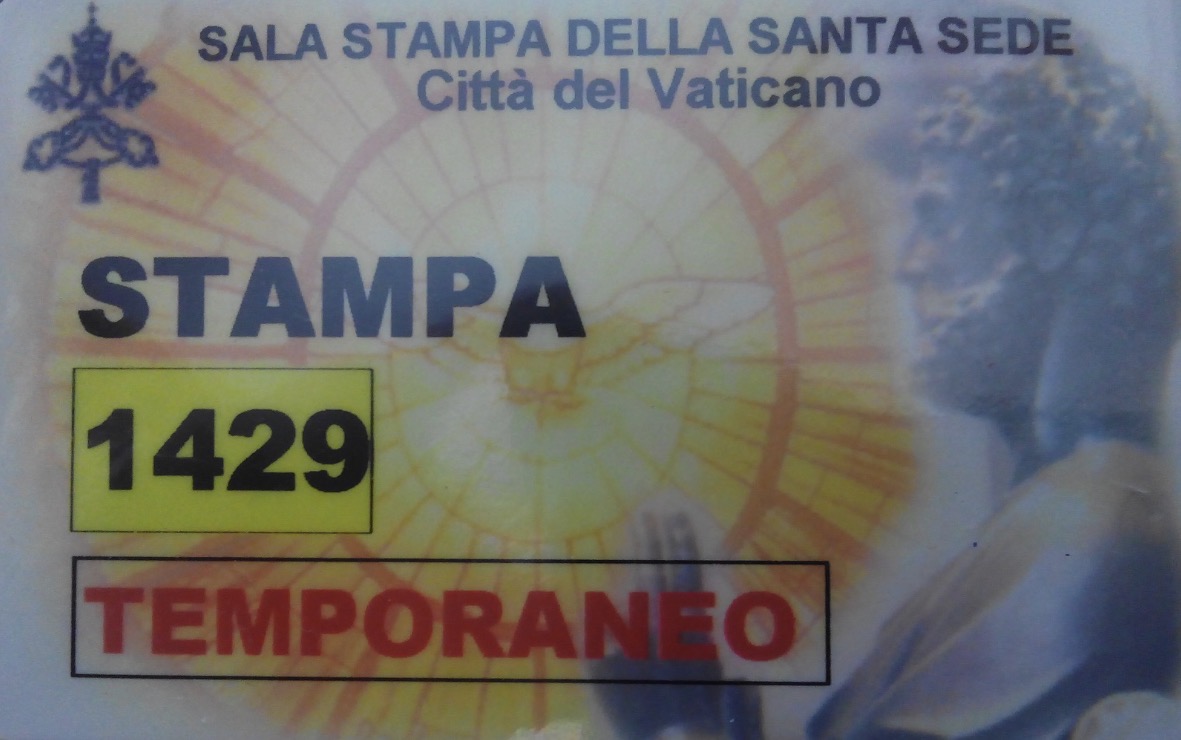 Acreditación de prensa de la Sala Stampa della Santa Sede