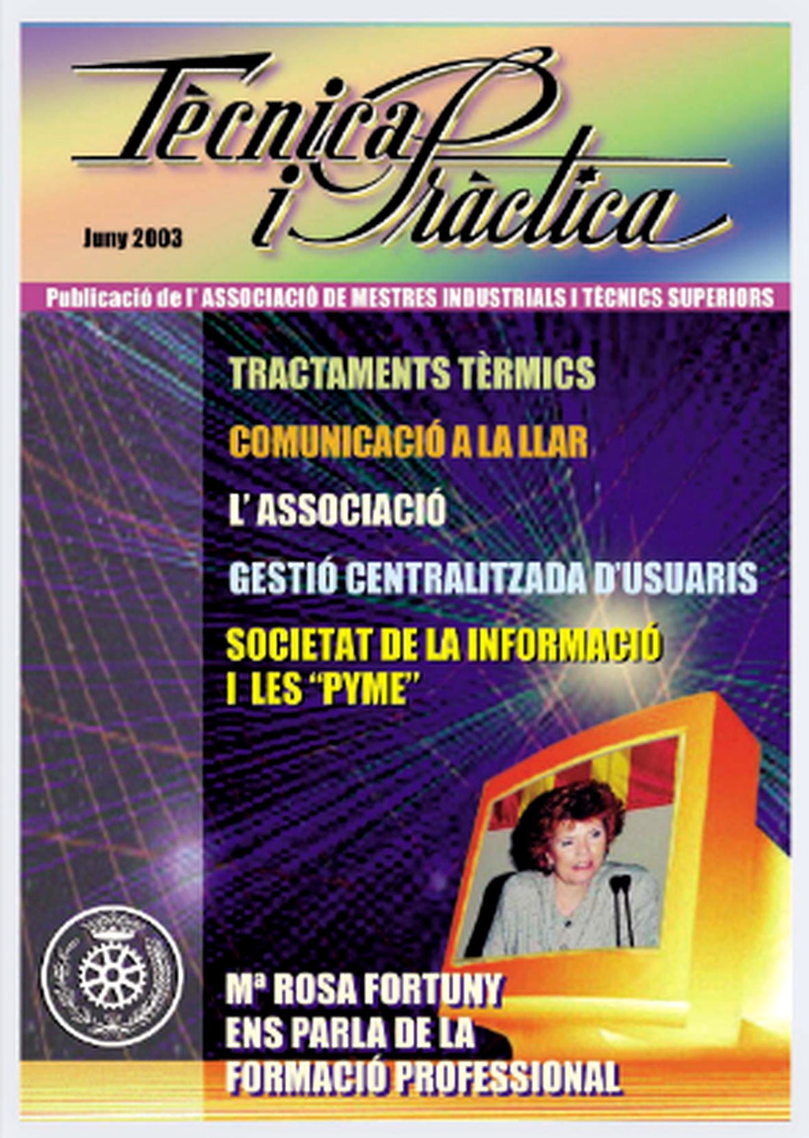 Portada de la revista Técnica y Práctica, junio de 2003